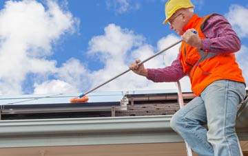 Reston soft wash roof cleaning